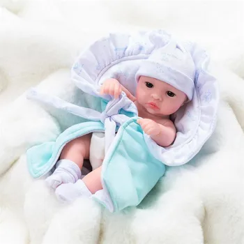 Baby Reborn Doll Silicone Boneca Adorable Lovely 10inch soft Life Doll christmas gift for kids
Baby Reborn Doll Silicone Boneca Adorable Lovely 10inch soft Life Doll christmas gift for kids