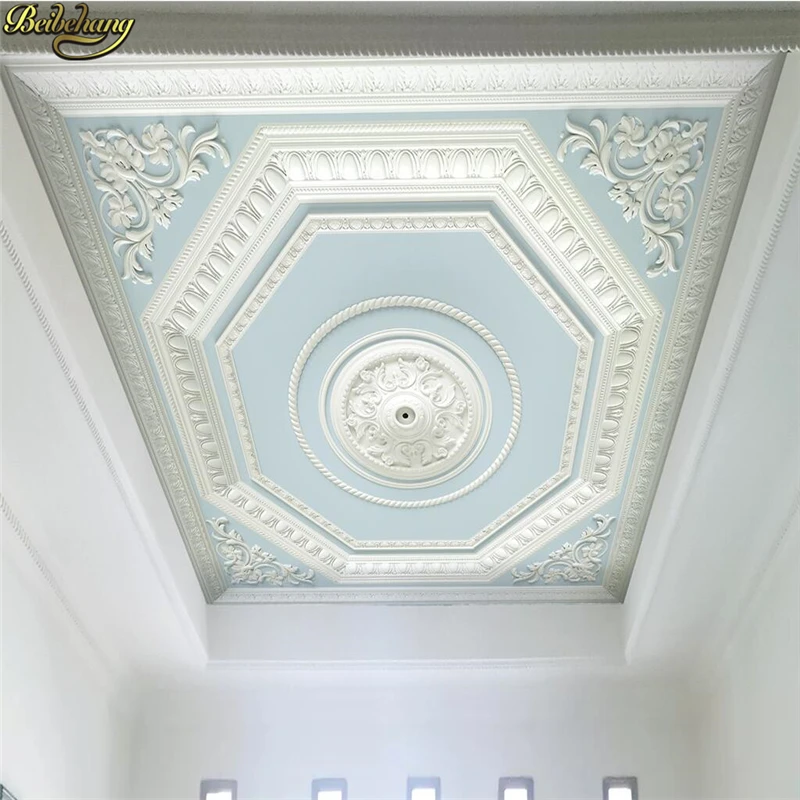 Фото Рельефные рельефные обои beibehang на заказ потолочные для украшения гостиной | Обои (32888247186)