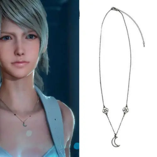 Anime Final Fantasy XV FF15 Lunafreya Nox Fleuret Princess Moon Necklace Cosplay Gift Props
Anime Final Fantasy XV FF15 Lunafreya Nox Fleuret Princess Moon Necklace Cosplay Gift Props