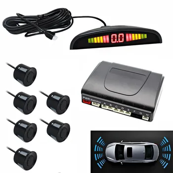 Fonwoon Car Parking Sensor Blind Spot Detection Front 2 Sensors and Rear 4 Sensors Auto Parktronic Reverse Radar Parking System
Fonwoon Car Parking Sensor Blind Spot Detection Front 2 Sensors and Rear 4 Sensors Auto Parktronic Reverse Radar Parking System
