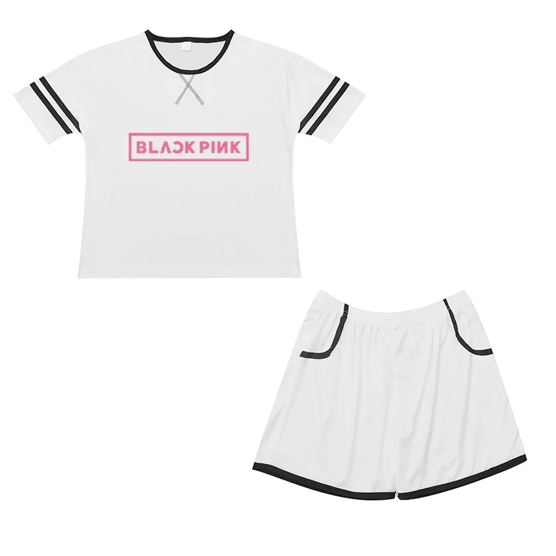 kpop BlackPink Short sleeve t-shirt shorts pajamas Pajama pants Two-piece set Leisure Tracksuit Women summer sexy lingerie pink
kpop BlackPink Short sleeve t-shirt shorts pajamas Pajama pants Two-piece set Leisure Tracksuit Women summer sexy lingerie pink