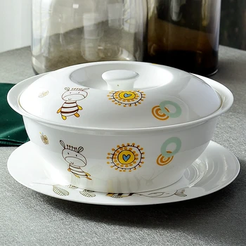 9 inch, fine bone china buffets food container, ceramic soup tureens for dinner, chinese serving bowls, kitchen food storage
9 inch, fine bone china buffets food container, ceramic soup tureens for dinner, chinese serving bowls, kitchen food storage
