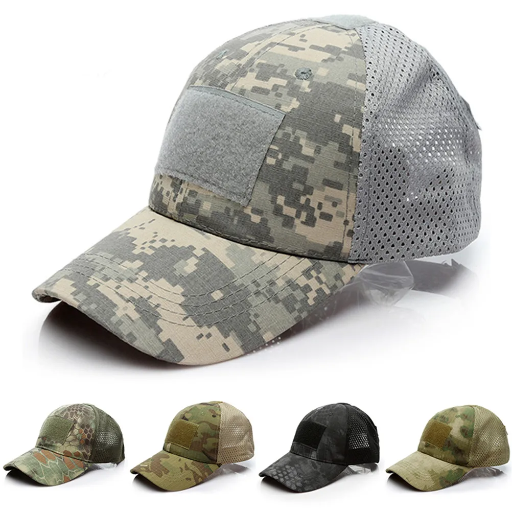 Summer Outdoor Camouflage US Army Tactic Mesh Baseball Caps Digital ACU Special Force Green Snapback Hat Outdoor disguise Caps
Summer Outdoor Camouflage US Army Tactic Mesh Baseball Caps Digital ACU Special Force Green Snapback Hat Outdoor disguise Caps