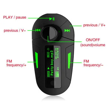 Car Kit MP3 Player FM Transmit FM Transmitter Radio Modulator USB SD Remote Control Player Car Kit MP3 Player Wireless
Car Kit MP3 Player FM Transmit FM Transmitter Radio Modulator USB SD Remote Control Player Car Kit MP3 Player Wireless