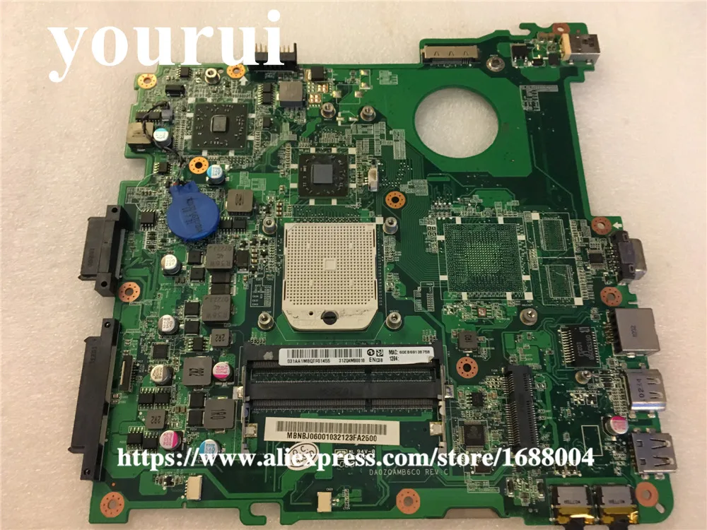FOR Acer aspire 4552 4252 Laptop For Motherboard DDR2 MBNBJ06001 MB.NBJ06.001 DA0ZQAMB6C0
FOR Acer aspire 4552 4252 Laptop For Motherboard DDR2 MBNBJ06001 MB.NBJ06.001 DA0ZQAMB6C0
