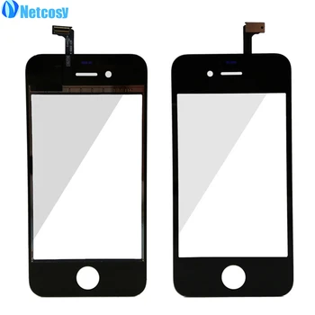 Netcosy 10pcs/Lot Touch screen For iphone 4 4s Black/White Touch screen digitizer glass panel replacement repair parts
Netcosy 10pcs/Lot Touch screen For iphone 4 4s Black/White Touch screen digitizer glass panel replacement repair parts
