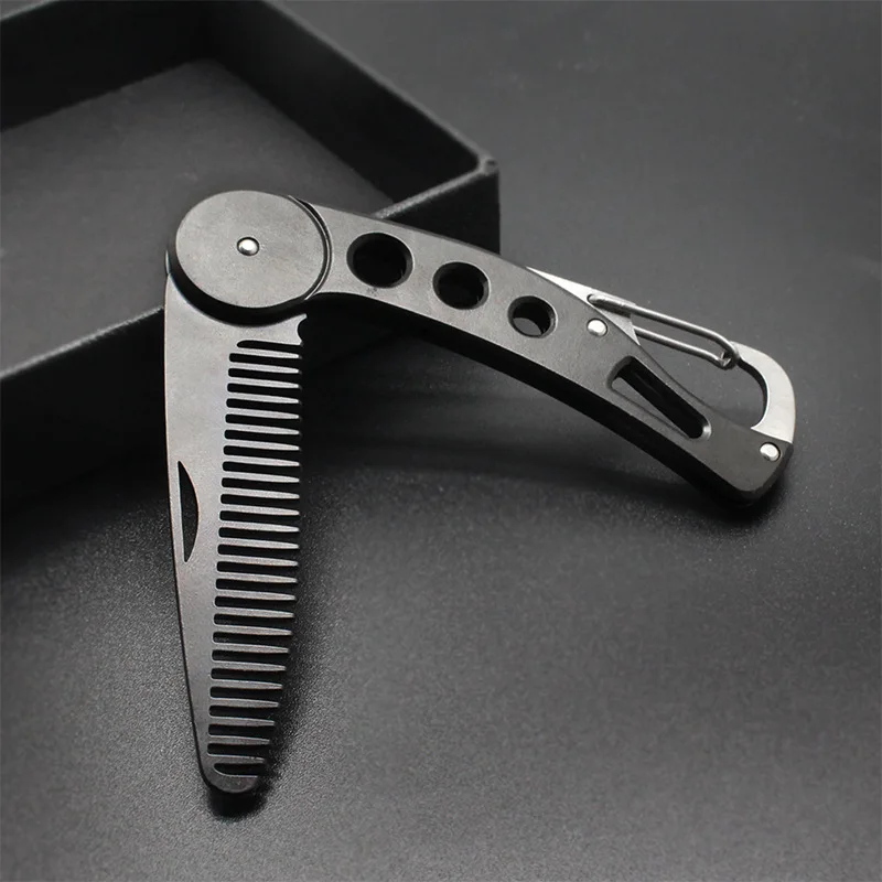 1 Pcs Folding Pocket Clip Hair Moustache Beard Comb for Men Women Beauty Handmade
1 Pcs Folding Pocket Clip Hair Moustache Beard Comb for Men Women Beauty Handmade