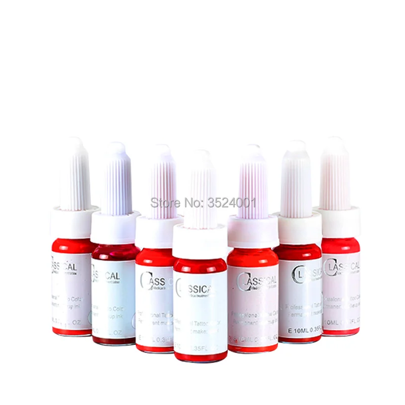 High Quality Professional Eyebrow Lips Permanent Makeup Pigments 10ml/bottle Cosmetic Tattoo Inks Natural Permanent Tattoo Color
High Quality Professional Eyebrow Lips Permanent Makeup Pigments 10ml/bottle Cosmetic Tattoo Inks Natural Permanent Tattoo Color
