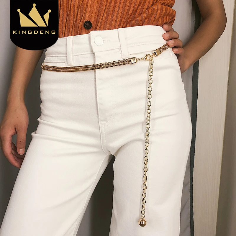 Kingdeng Body Jewelry Waist Chain Sexy Body Gold Chain Women Fashion Simple Snake Chain Long Tassel Punk Zinc Alloy Gothic
Kingdeng Body Jewelry Waist Chain Sexy Body Gold Chain Women Fashion Simple Snake Chain Long Tassel Punk Zinc Alloy Gothic