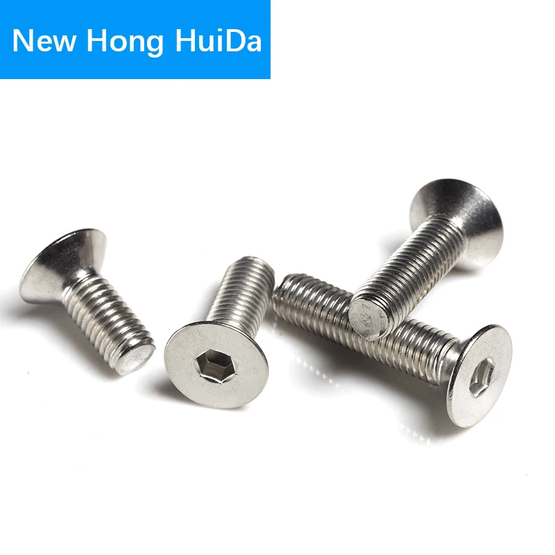 Hex Flat Head Socket Cap Screw Hexagonal Metric Thread Countersunk Machine Bolt 304 Stainless Steel M2.5
Hex Flat Head Socket Cap Screw Hexagonal Metric Thread Countersunk Machine Bolt 304 Stainless Steel M2.5