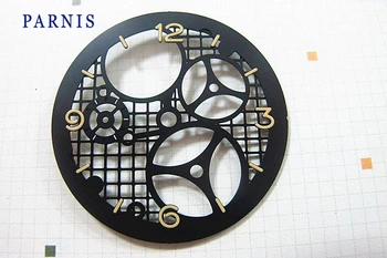 Cheap Sale Watch Accessories Parts, 38.9mm Skeleton Mechanical Watch Dial Black Dial Yellow Numbers Fit 6497 Movement New Design
Cheap Sale Watch Accessories Parts, 38.9mm Skeleton Mechanical Watch Dial Black Dial Yellow Numbers Fit 6497 Movement New Design