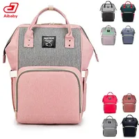 Nappy Backpack Bag Mummy Large Capacity Bag Mom Baby Multi-function Waterproof Outdoor Travel Diaper Bags For Baby Care image
