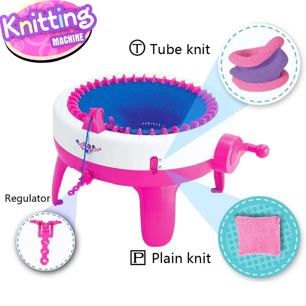 40 igne pozisyon buyuk el orgu makinesi dokuma tezgahi orgu diy esarp sapka cocuk egitici oyuncaklar yilbasi hediyeleri machine knit hat machine hathand loom aliexpress