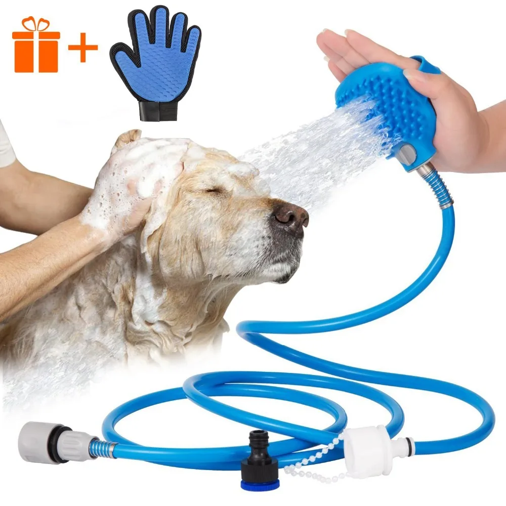 Pet Bathing Brush Tool Pet Shower Sprayer for Dogs Cats and Small Medium Pets Bathing Massage Combo with Grooming Brush Glove
Pet Bathing Brush Tool Pet Shower Sprayer for Dogs Cats and Small Medium Pets Bathing Massage Combo with Grooming Brush Glove