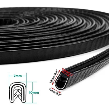 Stripping Sealing Strip U-Channel Door Universal Edge Auto Trim Moulding Decorate Anti-Noise
Stripping Sealing Strip U-Channel Door Universal Edge Auto Trim Moulding Decorate Anti-Noise