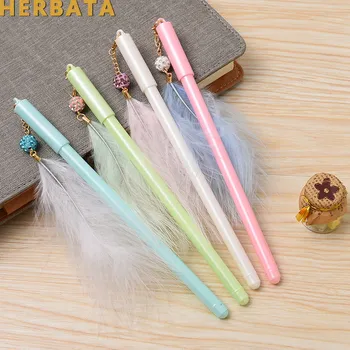 1PCS Beautiful Feather Gel Pen for School Stationery Kawaii Plastic Writing Pens Office Stationery Supplies Children Gift Prize
1PCS Beautiful Feather Gel Pen for School Stationery Kawaii Plastic Writing Pens Office Stationery Supplies Children Gift Prize