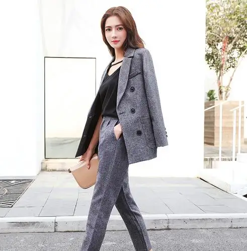 2019 Work Pant Suits OL 2 Piece Set for Women Business interview suit set Blazer and Pencil Pant Office Lady suit LM37
2019 Work Pant Suits OL 2 Piece Set for Women Business interview suit set Blazer and Pencil Pant Office Lady suit LM37