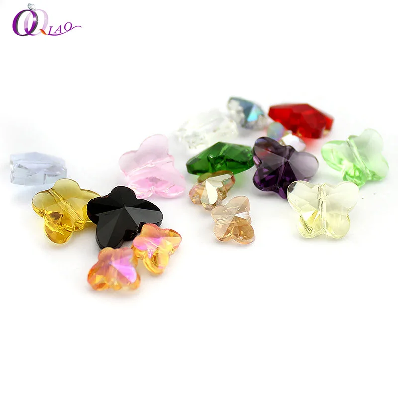 10mm,14mm butterfly glass fashion straight hole jewelry making beads crystal beads for Necklace bracelet making DIY Accessories
10mm,14mm butterfly glass fashion straight hole jewelry making beads crystal beads for Necklace bracelet making DIY Accessories