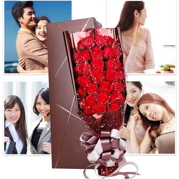 33Pcs/Box Rose Flower Artificial Flower Bouquet Wedding Flower Decoration Fake Rose Flower Valentine's/ Mother's Day Gift @Q
33Pcs/Box Rose Flower Artificial Flower Bouquet Wedding Flower Decoration Fake Rose Flower Valentine's/ Mother's Day Gift @Q