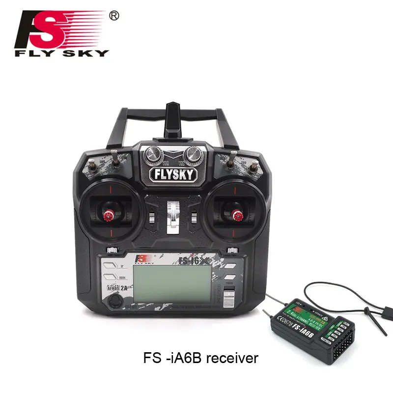 Flysky FS-i6X FS I6X 2.4G RC Transmitter Controller 10/6CH iA6B Receiver i6 upgrade For RC Helicopter Multi-rotor drone
Flysky FS-i6X FS I6X 2.4G RC Transmitter Controller 10/6CH iA6B Receiver i6 upgrade For RC Helicopter Multi-rotor drone
