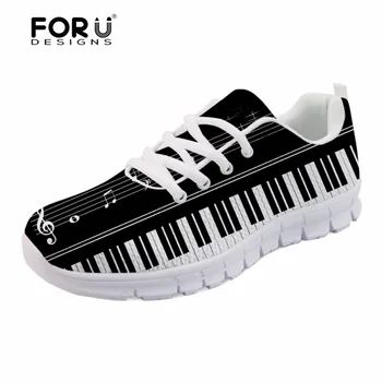 FORUDESIGNS Music Notes with Piano Keyboard Printed Casual Men Sneakers Flats Fashion Men Lace-up Breathable Mesh Shoes Men 2018
FORUDESIGNS Music Notes with Piano Keyboard Printed Casual Men Sneakers Flats Fashion Men Lace-up Breathable Mesh Shoes Men 2018