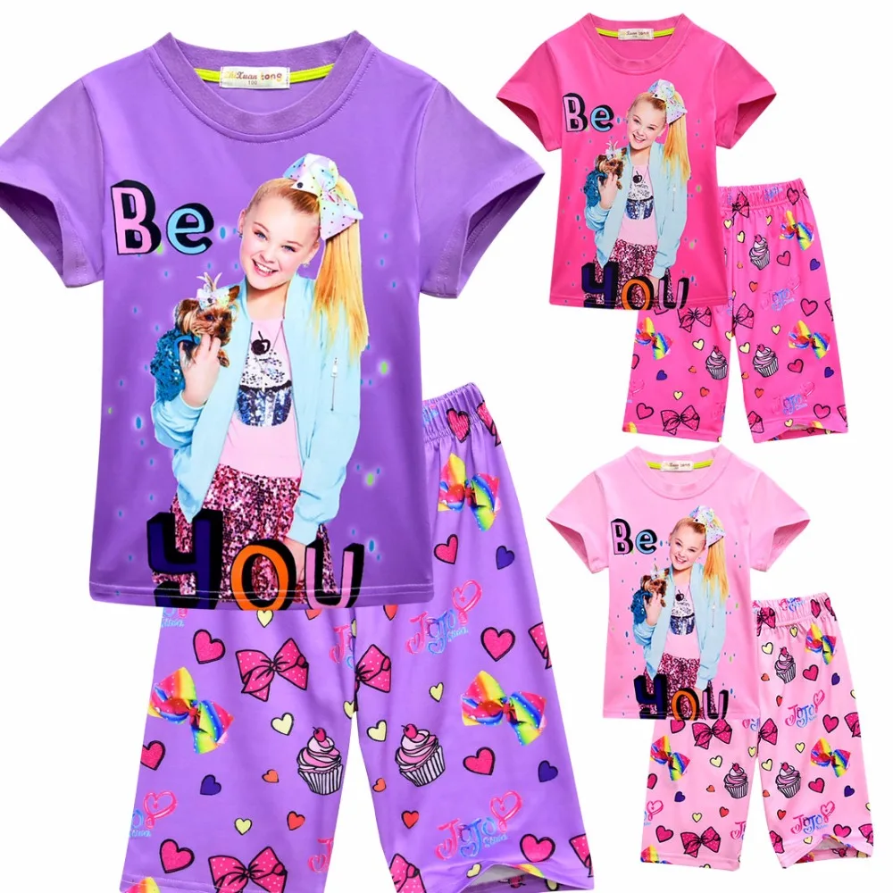 New Spring summer Children Pajamas for Girls Jojo Siwa Teen Clothing Set Nightgown Trolls Pyjamas Kids Clothes 4-12Year ZT1023
New Spring summer Children Pajamas for Girls Jojo Siwa Teen Clothing Set Nightgown Trolls Pyjamas Kids Clothes 4-12Year ZT1023