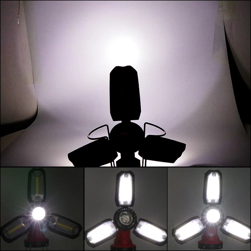 COB Work Light with Stand Hanging Table Lantern Flashlight for Camping Emergency SOS TSH Shop
COB Work Light with Stand Hanging Table Lantern Flashlight for Camping Emergency SOS TSH Shop