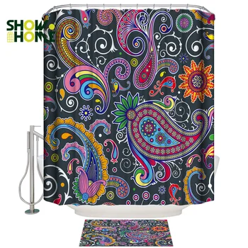 Showhome Paisley Russia Ethnic Retro Bathroom Mat With Shower Curtain Bathroom Accessory Sets Shower Curtain Sets Outdoor Indoor
Showhome Paisley Russia Ethnic Retro Bathroom Mat With Shower Curtain Bathroom Accessory Sets Shower Curtain Sets Outdoor Indoor