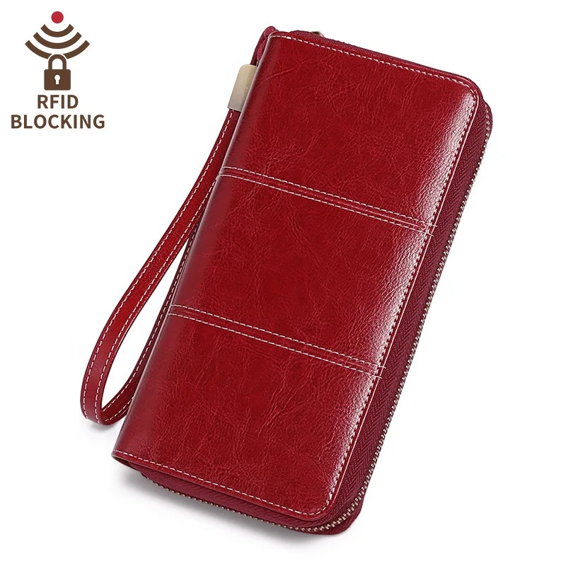 Fashion Rfid Genuine Leather Wallet For Women Мини Кошелек Женский Business Card Holder Card Phone Pocket Female Clutch Bags
Fashion Rfid Genuine Leather Wallet For Women Мини Кошелек Женский Business Card Holder Card Phone Pocket Female Clutch Bags