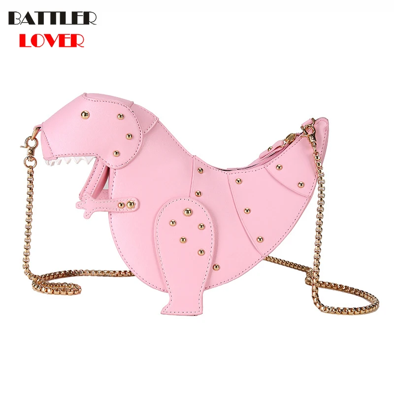 New 3D Dinosaur Shaped Bag Womens Handbags Crossbody Bags Girls Shoulder Messenger Bag Women Mujer Femme Handbag for Women 2018