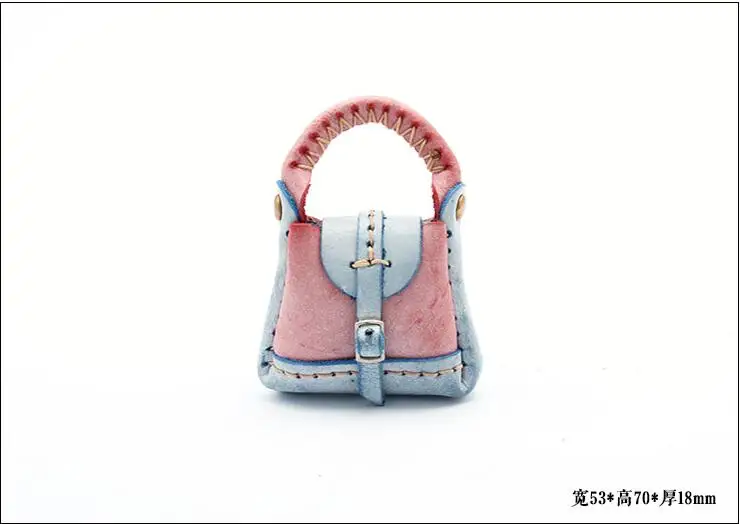 2021 DIY кожаный ремесло мини сумка маленькая на плечо кулон швейный узор ПВХ