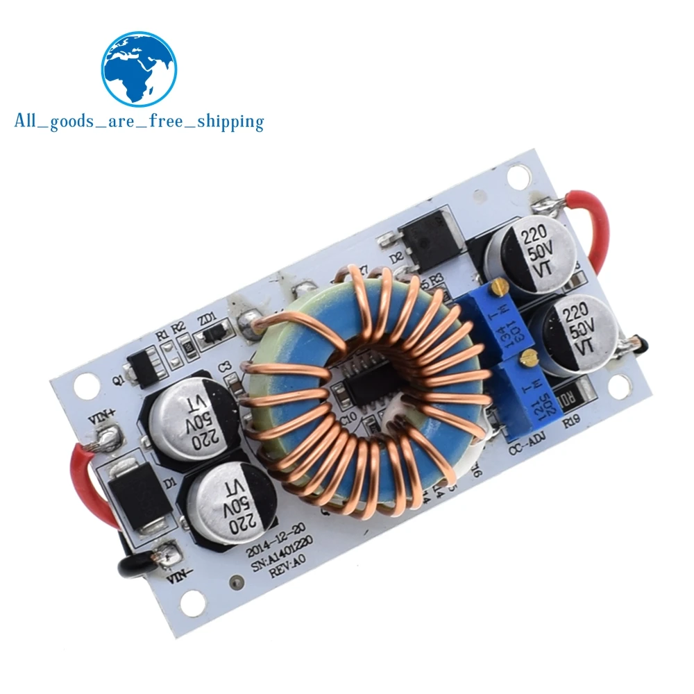 TZT DC DC Boost Converter Constant Module Current Mobile Power Supply 250W 10A LED Driver Module Non-isolated Step Up Module
TZT DC DC Boost Converter Constant Module Current Mobile Power Supply 250W 10A LED Driver Module Non-isolated Step Up Module