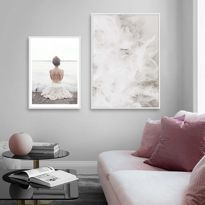 Nordic Style Feather Canvas Art Print Painting Poster Girl Wall Pictures For Living Room Dream Quote Wall Art Home Decoration
Nordic Style Feather Canvas Art Print Painting Poster Girl Wall Pictures For Living Room Dream Quote Wall Art Home Decoration