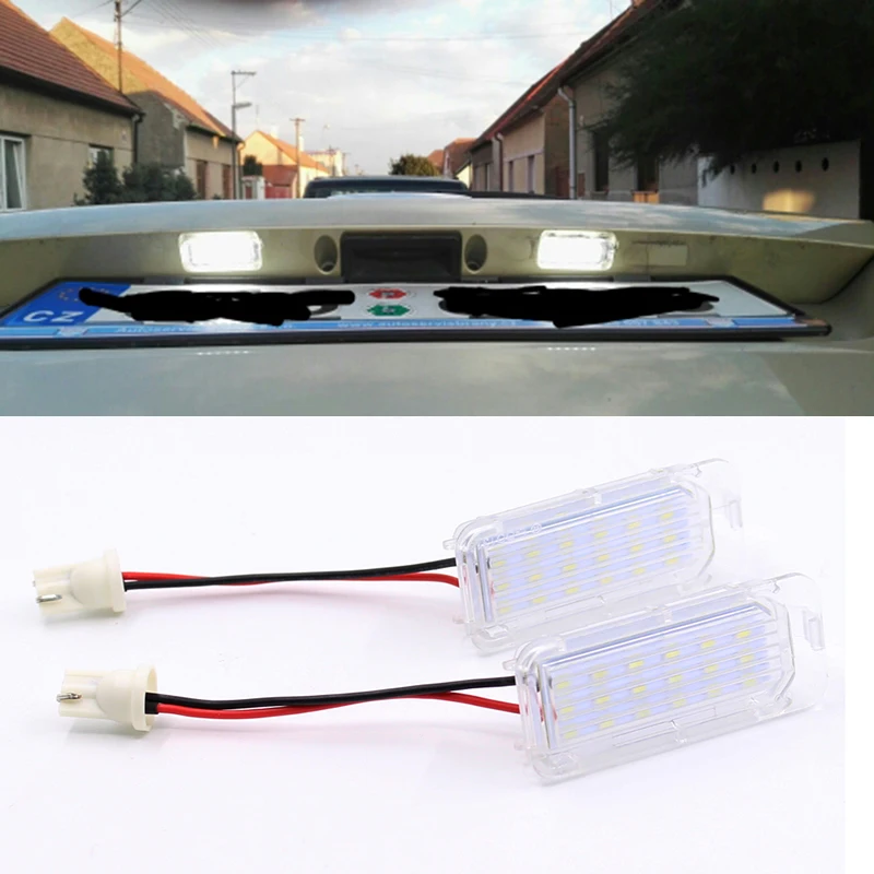 2Pcs No Error LED Number License Plate Light OEM Replacement Bulb for FORD Focus 5D Fiesta S-Max C-Max Kuga Mondeo Galaxy MK3
2Pcs No Error LED Number License Plate Light OEM Replacement Bulb for FORD Focus 5D Fiesta S-Max C-Max Kuga Mondeo Galaxy MK3