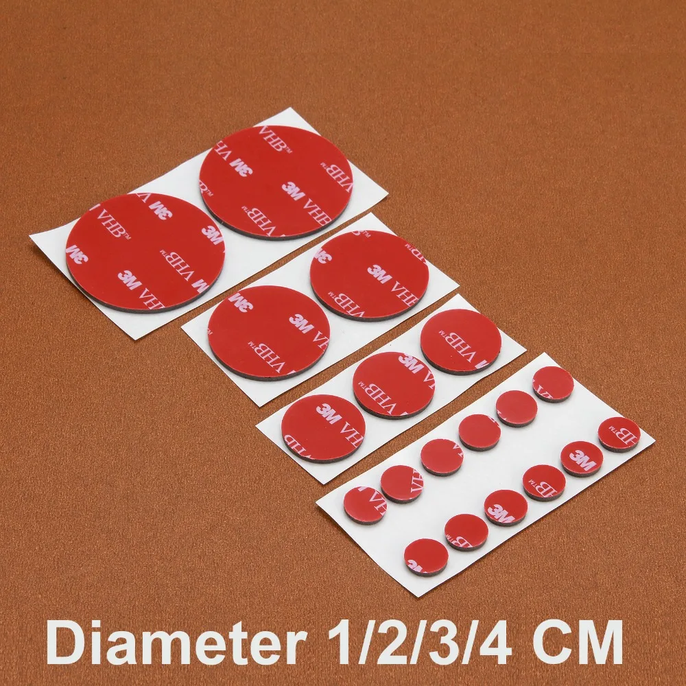 Red Round 4991 VHB Adhesive Double Side Tape Double-sided adhesive Foam Tape Diameter 1/2/3/4CM x Thickness 2MM
Red Round 4991 VHB Adhesive Double Side Tape Double-sided adhesive Foam Tape Diameter 1/2/3/4CM x Thickness 2MM