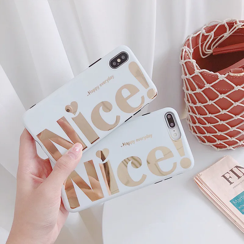 JAMULAR Nice letter Glitter Mirror Phone Case For iPhone XS MAX XR Soft Silicone Love Heart Cover For iPhone 7 X 8 6 6s Plus
JAMULAR Nice letter Glitter Mirror Phone Case For iPhone XS MAX XR Soft Silicone Love Heart Cover For iPhone 7 X 8 6 6s Plus