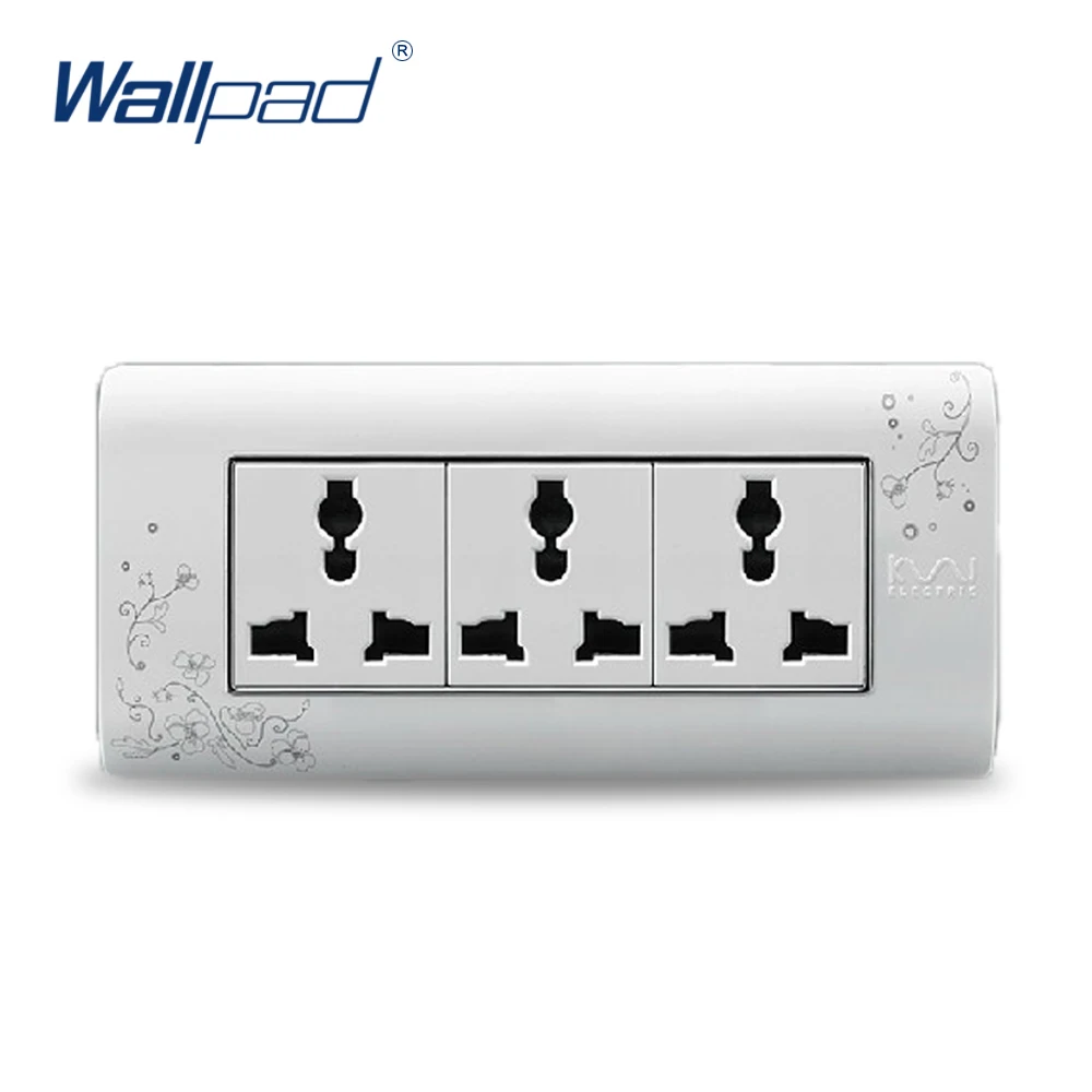2019 Hot Sale 9 Pin Multifunction Socket Wallpad Luxury Wall Switch Panel Plug Socket 154*72mm 10A 110~250V
2019 Hot Sale 9 Pin Multifunction Socket Wallpad Luxury Wall Switch Panel Plug Socket 154*72mm 10A 110~250V