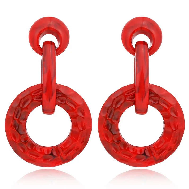 2019 New Bump Surface Acrylic Resin Earrings for Women Personality Bohemian Red Green Yellow Long Drop Earrings Fashion Jewelry
2019 New Bump Surface Acrylic Resin Earrings for Women Personality Bohemian Red Green Yellow Long Drop Earrings Fashion Jewelry