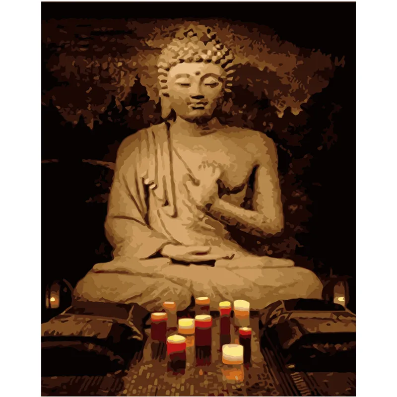 Candles Buddha Figure DIY Digital Painting By Numbers Modern Wall Art Canvas Painting Unique Gift Home Decor 40x50cm
Candles Buddha Figure DIY Digital Painting By Numbers Modern Wall Art Canvas Painting Unique Gift Home Decor 40x50cm
