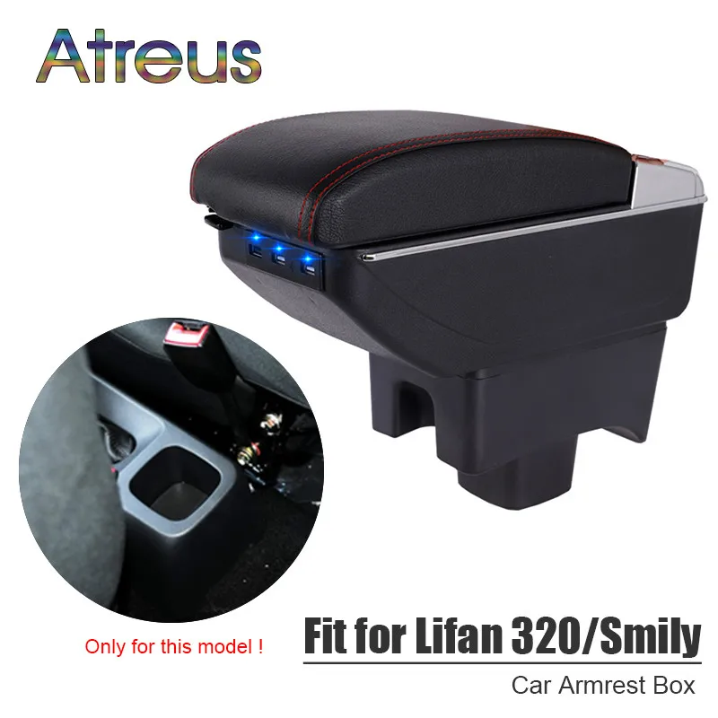 For Lifan 320 330 Lifan Smily armrest box USB Charging interface heighten central Store content box cup holder ashtray
For Lifan 320 330 Lifan Smily armrest box USB Charging interface heighten central Store content box cup holder ashtray