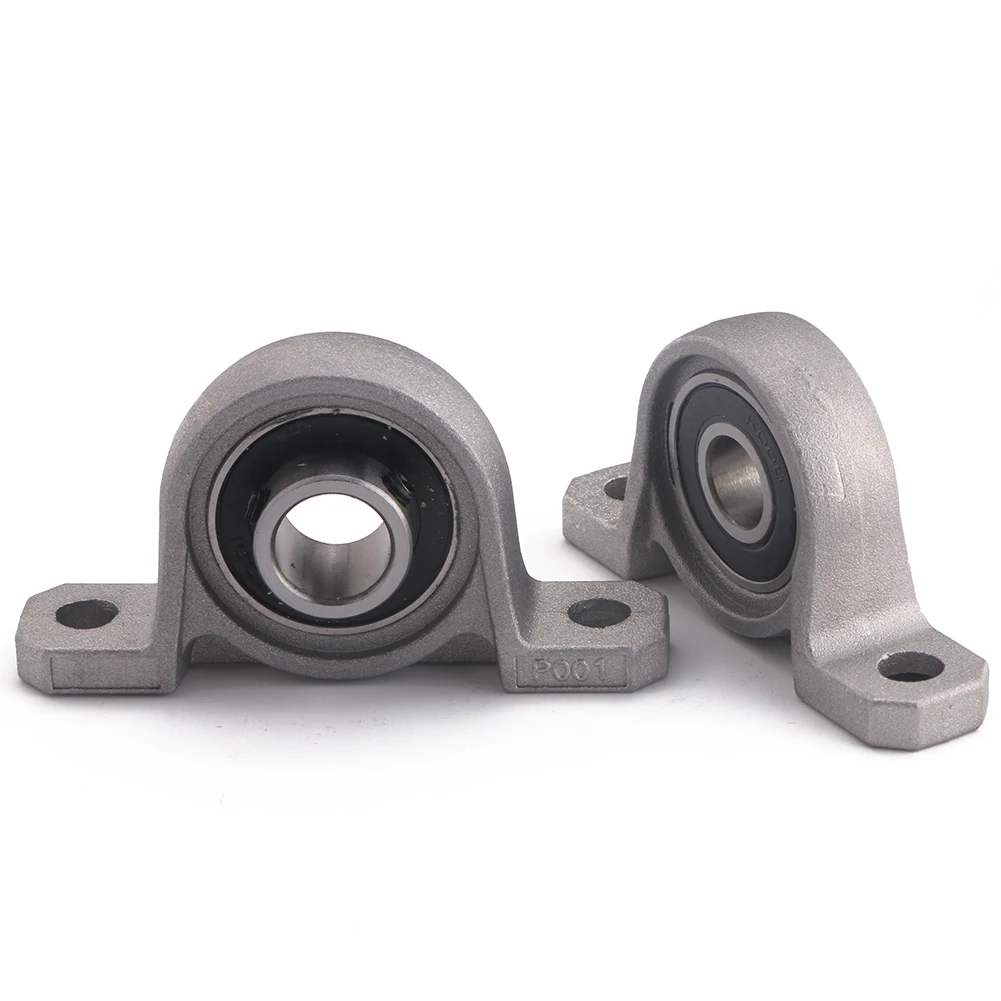CUHAWUDBA KFL001 Rodamientos de bolas de aleaci/ón de zinc con soporte de 12 mm