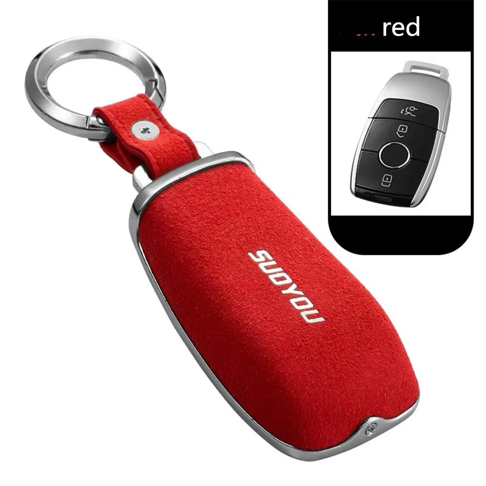 Car Keychain Key Fob Case Cover Genuine Leather+ Galvanized Alloy for 2017 2018 2019 Mercedes-Benz W213 E-Class S-Class C-Class
Car Keychain Key Fob Case Cover Genuine Leather+ Galvanized Alloy for 2017 2018 2019 Mercedes-Benz W213 E-Class S-Class C-Class