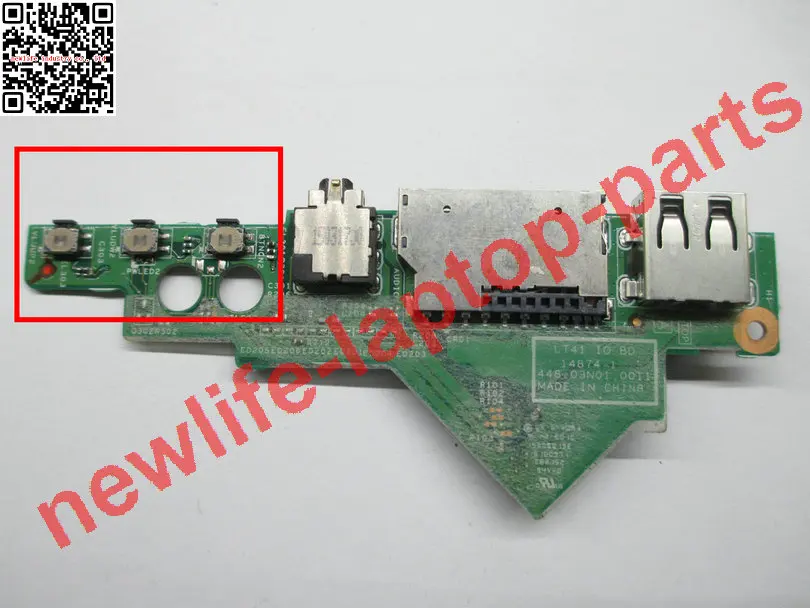 original for flex 3 1470 1580 USB AUDIO switch power botton board LT41 IO BD 448.03N01.0011 test good free shipping
original for flex 3 1470 1580 USB AUDIO switch power botton board LT41 IO BD 448.03N01.0011 test good free shipping
