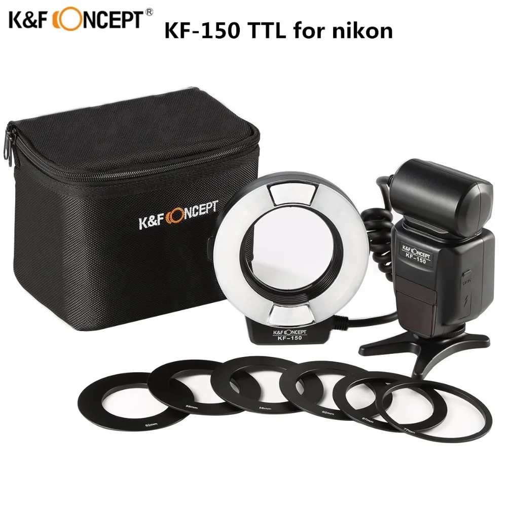 Newest K&F CONCEPT KF-150 Flash Speedlite Master Slave 14GN TTL Speedlight With Reflector For Nikon Camera D3300 D5300 D7200
Newest K&F CONCEPT KF-150 Flash Speedlite Master Slave 14GN TTL Speedlight With Reflector For Nikon Camera D3300 D5300 D7200
