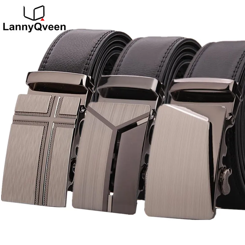 LannyQveen 100%Genuine Leather belts for man brand customized Men's Automatic buckle belts wholesale print logo free shipping
LannyQveen 100%Genuine Leather belts for man brand customized Men's Automatic buckle belts wholesale print logo free shipping