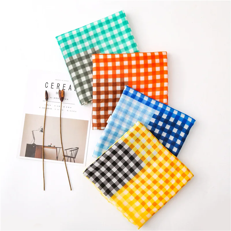 KYQIAO women plaid hijab scarf mori girls autumn spring Japanese style long yellow blue orange plaid scarf Muslim Hijab Snood
KYQIAO women plaid hijab scarf mori girls autumn spring Japanese style long yellow blue orange plaid scarf Muslim Hijab Snood