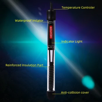 Automatic Temper Adjustment Aquarium Submersible Fish Tank Water Heater Temperature Testing for Home Fishing Pool Accessories
Automatic Temper Adjustment Aquarium Submersible Fish Tank Water Heater Temperature Testing for Home Fishing Pool Accessories