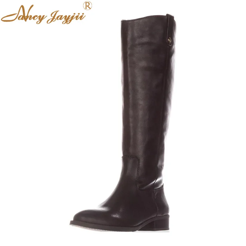 Winter Women Shoes Adult Female Boots Ladies knee-High Square Heel Solid Round Toe Basic Mature Fashion Nancyjayjii Leisure 2019
Winter Women Shoes Adult Female Boots Ladies knee-High Square Heel Solid Round Toe Basic Mature Fashion Nancyjayjii Leisure 2019