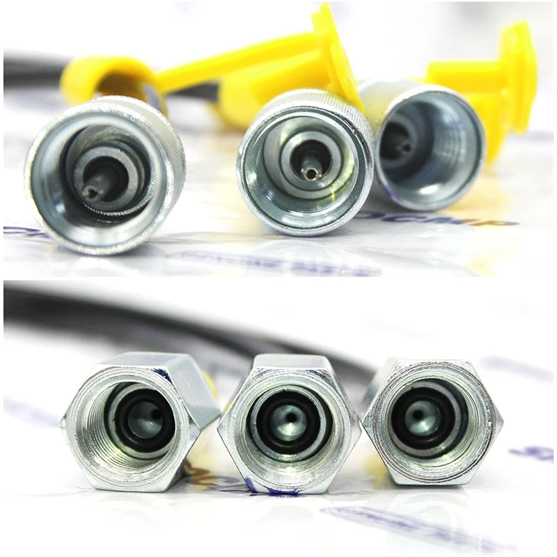 SINOCMP Excavator Hydraulic Pressure Test Gauge Kit (5)