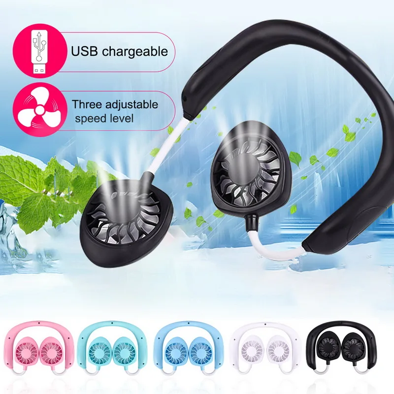 Personal Wearable Portable Fan Hand-free USB Chargeable Wireless Fan -in Lithium Battery Neckband 3 Adjustable Speed Level
Personal Wearable Portable Fan Hand-free USB Chargeable Wireless Fan -in Lithium Battery Neckband 3 Adjustable Speed Level